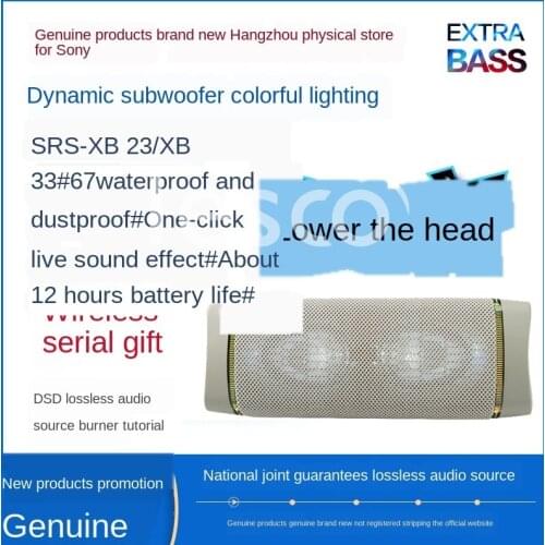 Bluetooth wireless subwoofer waterproof and dustproof audio speaker