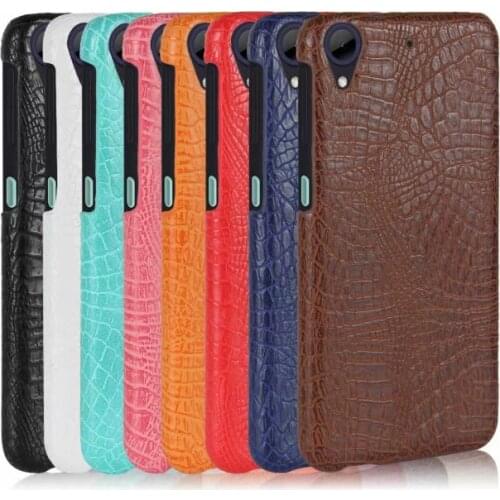 Cases sFor HTC Desire 626 / 626G / 626G dual sim 626W 626D 530 630 628 650 728 Case Crocodile Pattern Slim Hard Cover