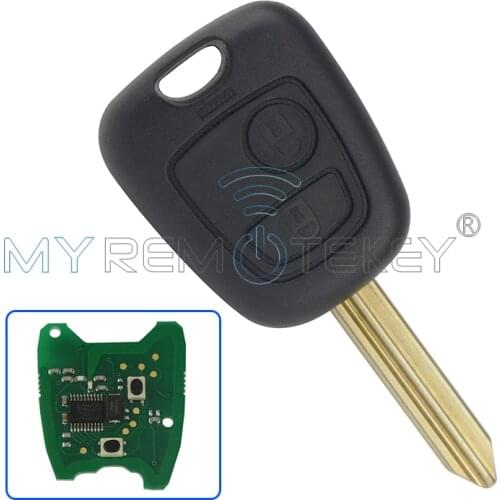 Remote key 2 Button 433 mhz ID46 electronic chip for Citroen Xsara Picasso Berlingo 2002 2003 2004 2005 2006 2007 2008 remtekey