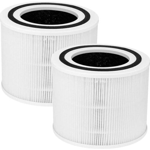 EAS-2PACK Core 300 Replacement HEPA Filter for LEVOIT Core 300 & Air Purifier, for Core 300-RF