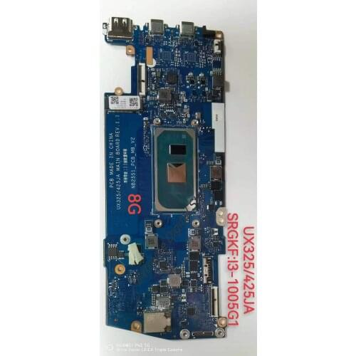 This motherboard is suitable for ASUS UX325/425JA NB2551_PCB_MB_V2 Notebook I3-1005G1CPU GPU:8G 100% tested before shipping