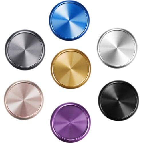 Fromthenon 11 Pieces of Metallic Discs for Disc Bound Notebook Mushroom Hole Disc Binding Ring H Planner Binder Accessories