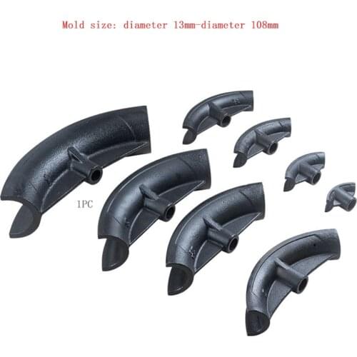 Model hydraulic pipe bender fittings for providing face-to-face expression hydraulic pipe bender Nodular cast iron