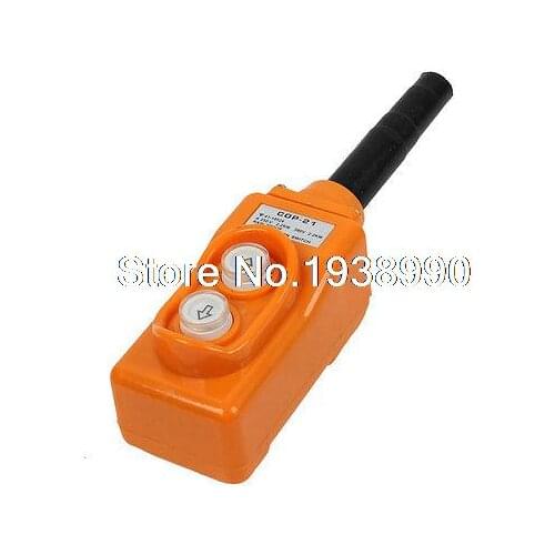 Hoist Pendant Up-Down Rain Proof COP-21 Pushbutton Switch AC 250V/380V 2.2KW