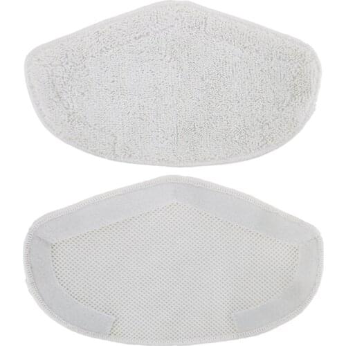 Steam Mop Pad Microfiber Mop Pad High Water Absorption No Hair Loss Wet/Dry Use High Steam Mop Pad for Polti Mop