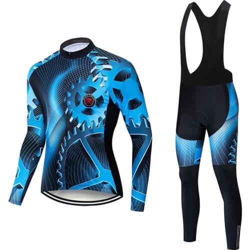 Mens cycling clothing 2021 Breathable Lycra mountain bike jersey bib set Sport bicycle clothes male dress maillot mtb suit kit