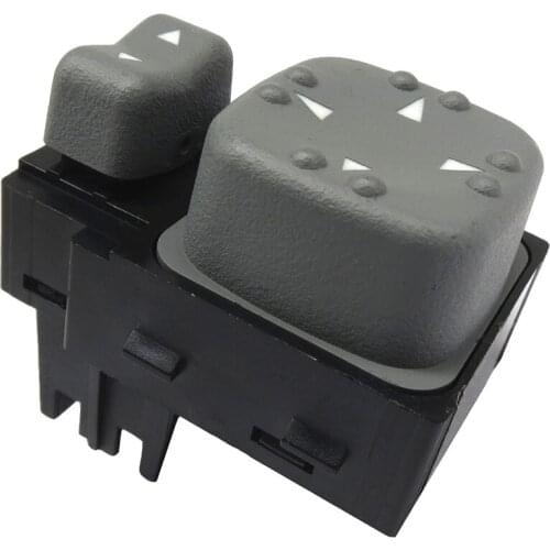 New Mirror Control Switch 19259976 Rear View Mirror Regulator Button 15013100 15720520 for 2002-2005 Chevrolet Blazer 1998-2002