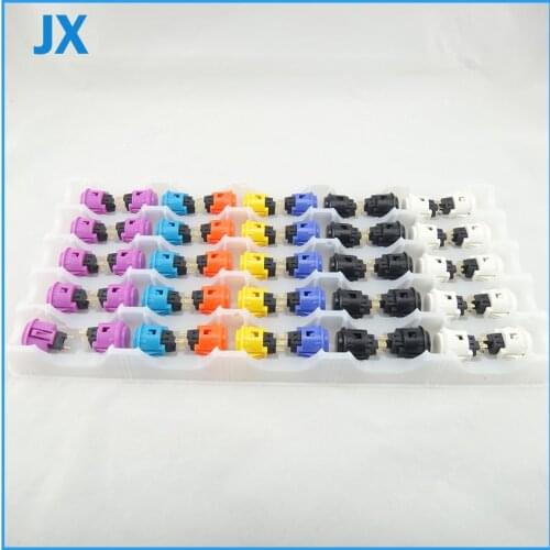 Original binding Sanwa Push Buttons OBSF-30 for Arcade Game Machine- Arcade Parts seven-Colors
