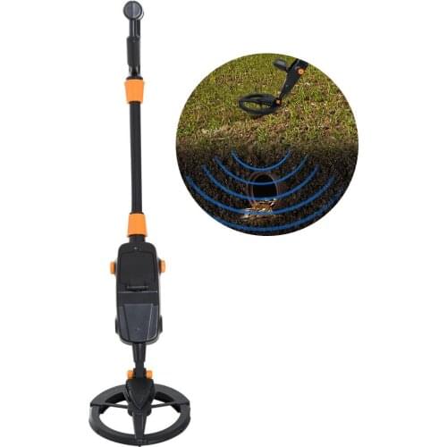 Underground Metal Detector Sensitive Waterproof Adjustable Gold Metal Detector with LCD screens for Gold Digger Treasure Hunter