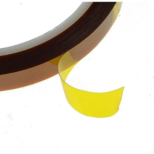 S1M #20mm x 30 m Resistente Ao Calor de Alta Temperatura Poliimida Fita Adesiva Tawny Hot New