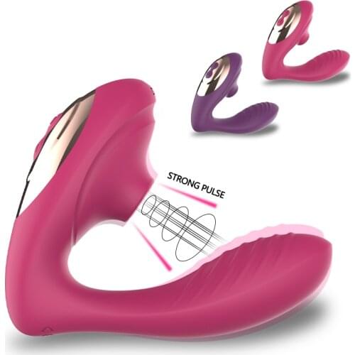 Sucking Vibrator Sex Toys for Women Clit Sucker Clitoris Stimulator Masturbator Dildo Nipple Licking Tongue Oral Toys For Adult