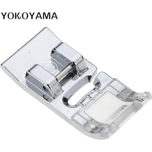 YOKOYAMA Standard Presser Foot Transparent Universal Pressing Foot Household Sewing Machine Parts For Brother Feiyue Single JUKI