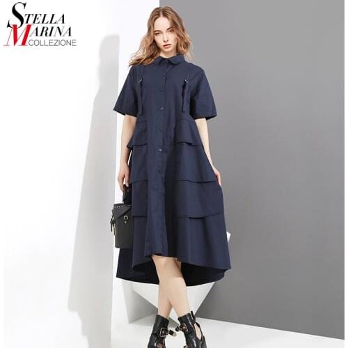 Stella Marina Collezione Solid Summer Dresses