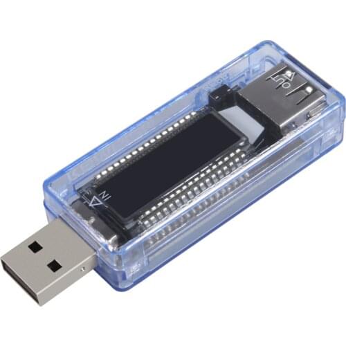 USB Tester Current Voltage Charger Capacity Tester Volt Current Voltage Meter Time Display Mobile Power Detector Battery Test