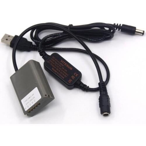 Power Bank 5V USB cable adapter+PS-BLN1 BLN-1 Dummy Battery for Olympus Camera OM-D E-M5 II 2 E-M1 PEN E-P5