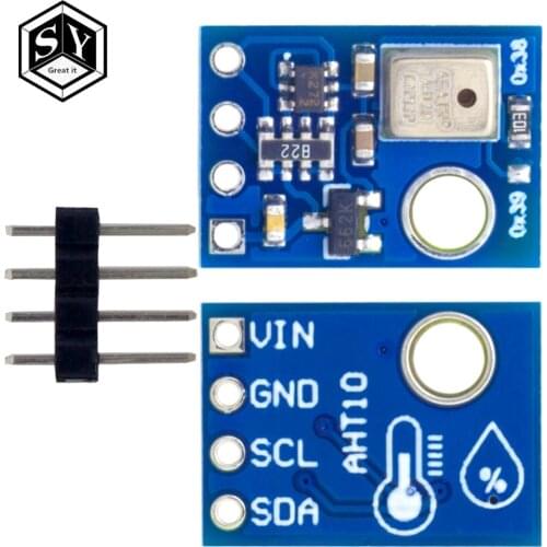 AHT10 High Precision Digital Temperature and Humidity Sensor Measurement Module I2C Communication Replace DHT11 SHT20 AM2302