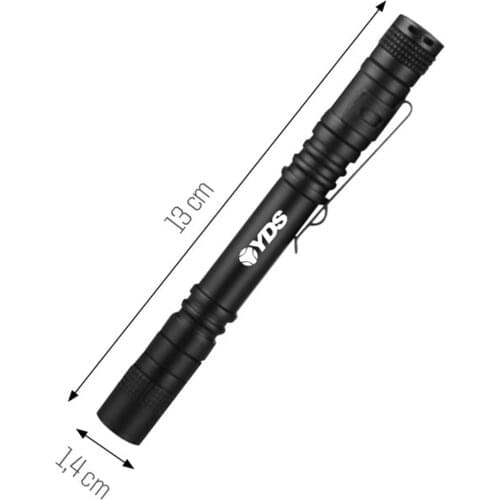 YDS TACTICAL FLASHLIGHT LED Torch LED Flashlight Adjustable Focus Handheld Flashlight Super Bright Waterproof Camping Outdoor