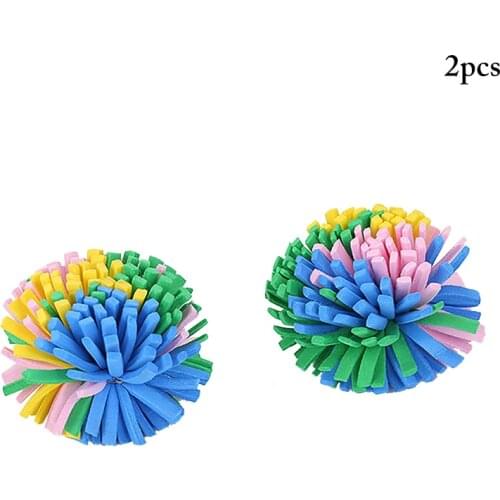 Funny Cat Interactive Toy Cat Ball Toy Creative Flower Ball Cat Training Toy Dog Cat Chew Toy Bite Resistant Pet Supplies