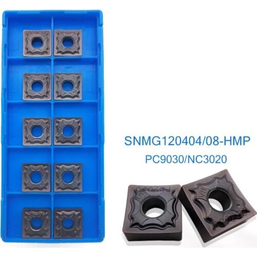 10pcs carbide inserts SNMG120408/SNMG120404-HA PC9030 NC3020 External Turning tool carbide insert for stainless steel