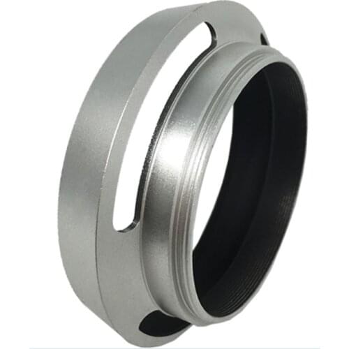 37 39 40.5 43 46 49 52 55 58 62 67 mm metal Lens Hood for Leica M Voigtlander Summicron camera Lens silver