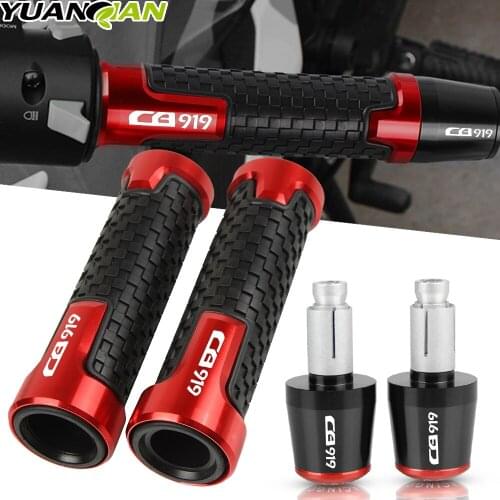 7/8" 22MM Motorcycle Handle Handlebar Hand Bar Grip For Honda CB919 CB 919 Hornet 2001-2016 2002 2003 2004 2005 2006 2007 2008