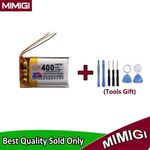 Tools Gift + Original Replaces 400mAh AEC582030 Battery For AKG Y45 Y45BT Blutooth Earphone Handsfree Headfone Accumulator AKKU