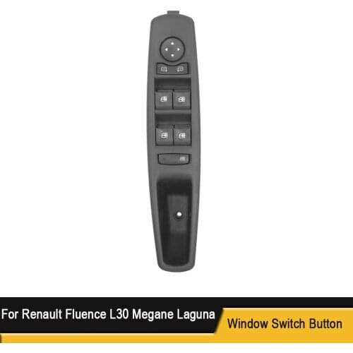 25400-0008R Driver Side Window Switch Button For Renault Fluence L30 Megane Laguna 2010-2016 25400-0008R 254000008R
