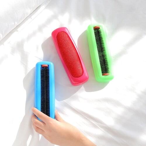 Carpet Dust Brush Plastic Bedside Table Crumb Sweeper Pet Hair Fluff Cleaner Sticky Picker Lint Roller Clothes Sweeping Cleaning