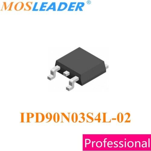 Mosleader IPD90N03S4L-02 TO252 100PCS IPD90N03S4 IPD90N03S4L N-Channel 30V 90A High quality