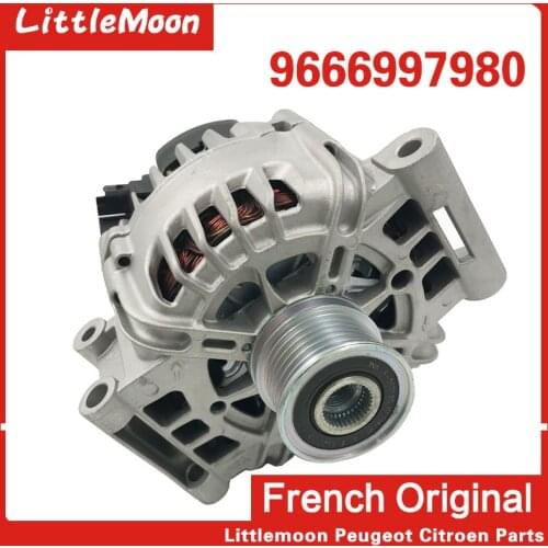 Littlemoon original brand new generator ALTERNATOR 5705NR 5702L3 suitable for Peugeot 3008 308 508 Citroen C4 DS4 DS5