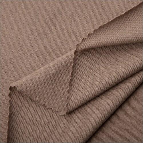 Width 68" Fashion Solid Color Soft Comfortable Combed Cotton Fabric By The Yard For T-Shirt Casual Wear Pajamas Material