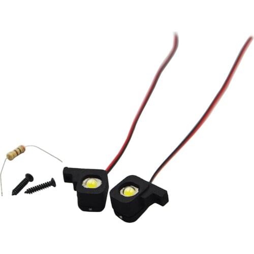 4V LED Light Excavator Arm Lighting System For Huina 1592 1550 2.4G 1:14 RC Metal Excavator Boom Parts