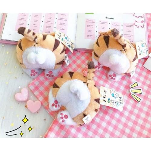 5 pcs Women Cute Cat Shape Mini Coin Purse Funny Ass Shoulder Bag For Girls Casual Ladies Messenger Bags new