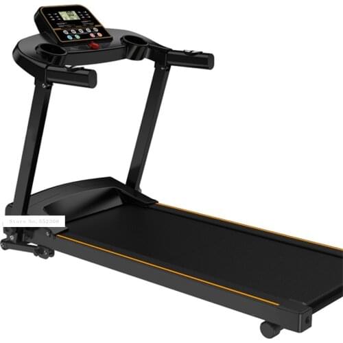 Mini Mute Treadmill With Handrail Electric Folding Running Machine Home Foldable Walking Machine Indoor Fitness Equipment