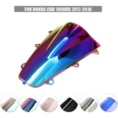 For Honda CBR1000RR CBR 1000 RR 2012 2013 2014 2015 2016 2017 2018 Motorcycle Windshield Windscreen Air Wind Deflector Black