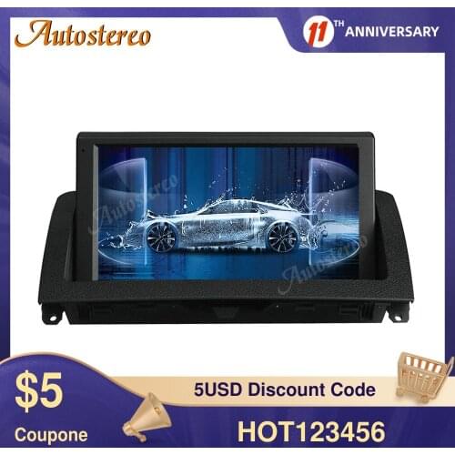 For MERCEDES BENZ C Class C180/C200/C230/C260 W204 Android 9.0 4G Car Radio GPS Navigation Unit Radio Recorder Multimedia Player