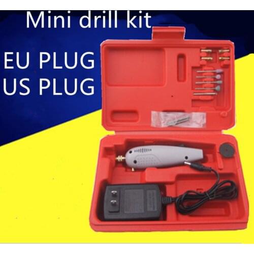 Mini electric drill polishing engraving polishing electric drill mold charging grinding power tool EU PLUG/ US PLUG