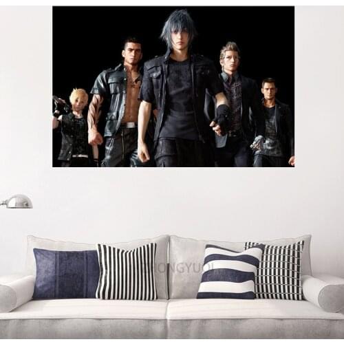 Final Fantasy Game Canvas Poster Cartoon Wall Art Pictures Artwork Canvas Paintings Art Print Nursery Living Room Home Decor