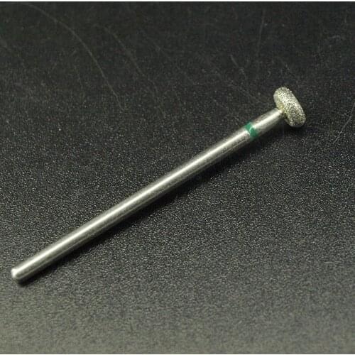 EasyNail~1Pcs Round 100 Grit Diamond Nail Drill Bit Mill Cutter Nail Files Nail Electric Drill Manicure Device Machine Accessory