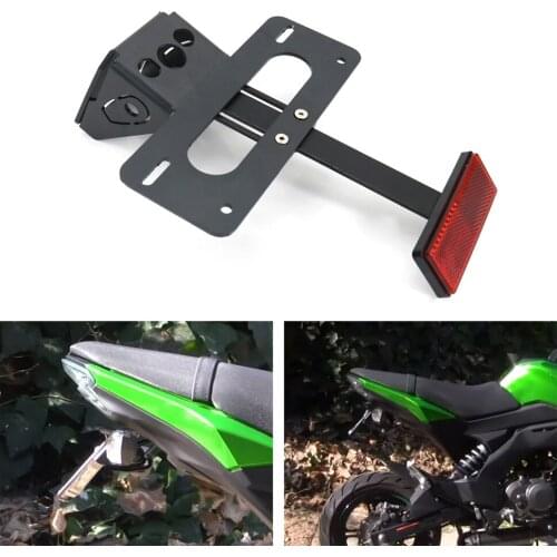 Fender Eliminator kit Fit For Kawasaki Z125 Z125 Pro 2017 2018 2019 2020 Motorcycle Rear Tail Tidy License Plate Holder Bracket