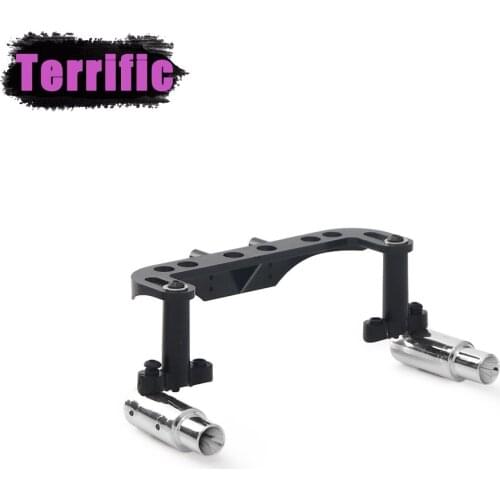 1/10 RC Car Metal EXhause Exhaust Pipe Tailpipe for 1:10 Rock Crawler Axial SCX10 90046 RC4WD D90 Decoration Parts