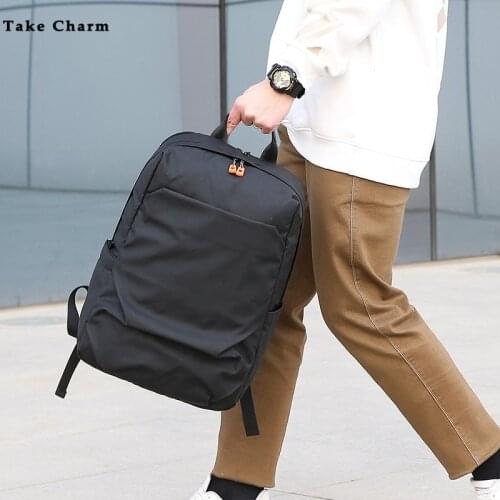 Male Backpack 2021 Waterproof Outdoor Sports Back Pack For Men College Student School Bag Simple Business Travel Laptop Backbag