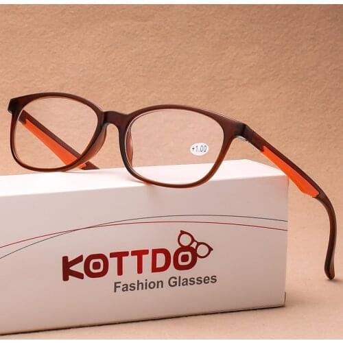 Classic Square Anti-Blue Light Glasses Men Women Reading Glasses Computer Hyperopia Eyeglasses +1.0+1.5+2.0+2.5+3.0+3.5+4.0