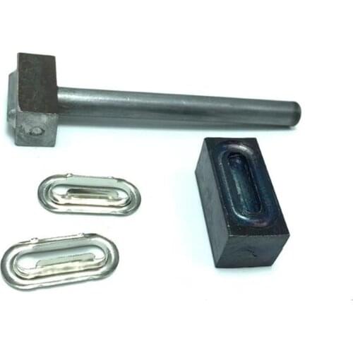 1 1/2 inch (40mm) oval eyelet setting tools ,Grommer eyelet setter