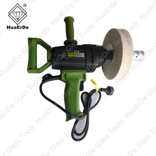 HuaErDe Glass Scratching Repair Machine Portable Portable Polishing Machine Stepless Transmission Factory Direct Selling