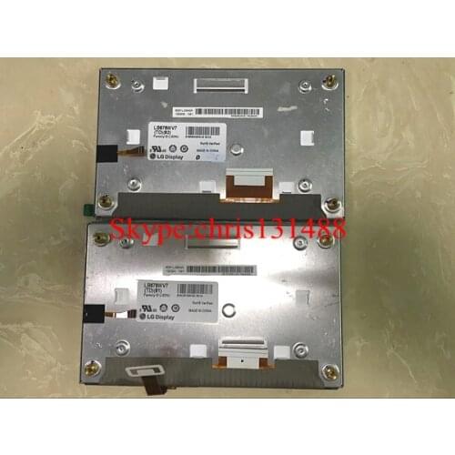 Brand new 7inch LCD display LB070WV7(TD)(01) LB070WV7-TD01 with 8 wire touch digitizer for Hyundai car GPS monitor
