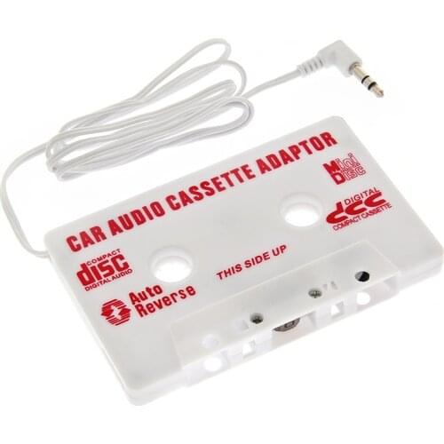 AUTO Universal Car Cassette Tape Audio Adapter Stereo Converter For Iphone Ipod MP3 AUX CD 3.5 MM Auto Car-styling SE 21