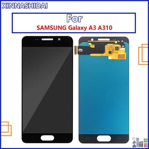 4.7'' Lcds TFT For Samsung Galaxy A3 2016 A310F A310H LCD Display Touch Screen Digitizer Replacement