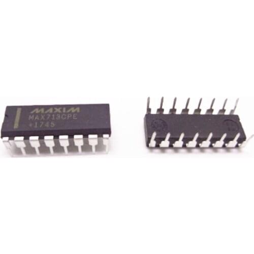 1pcs/Lot MAX713CPE MAX713EPE MAX713 DIP-16 In Stock