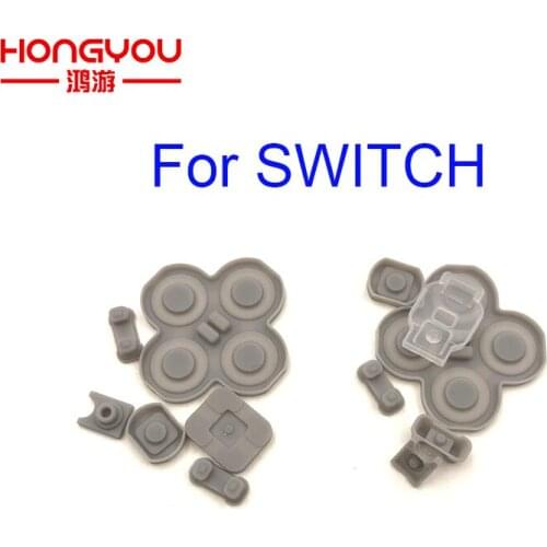 20pcs Original For Nintendo Switch NS Joy-Con Left Right Controller Conductive Rubber Silicone Button Pads Kit Replacement